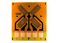  DMS-Vollbrücke mit 4 Messgittern 4x45° zur Messung der Torsion.