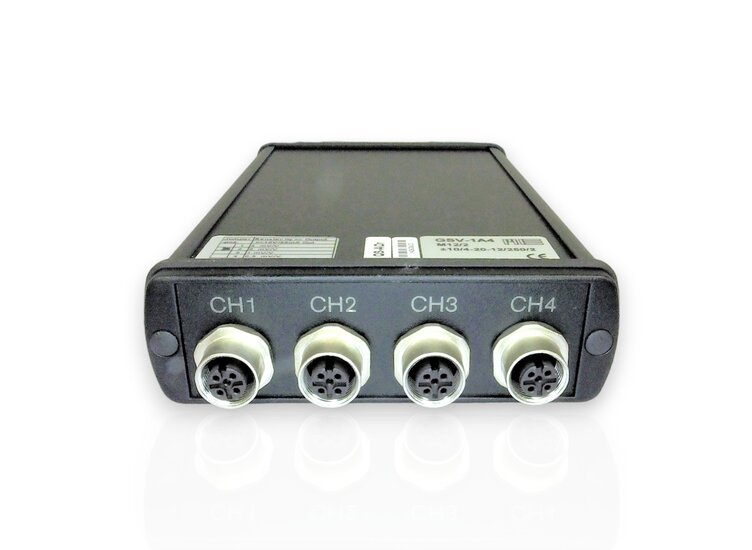 4-channel amplifier for strain gauge sensor