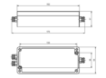 Measuring amplifier in aluminum housing (IP66) for sensors with straingages. Serial port RS232, RS422, analogue output -5V...+5V, limiting frequency 250Hz, input sensitivity from 2mV/V.