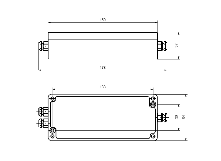 Measuring amplifier in aluminum housing (IP66) for sensors with straingages. Serial port RS232, RS422, analogue output -5V...+5V, limiting frequency 250Hz, input sensitivity from 2mV/V.