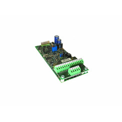 Measuring amplifier as an PCB for sensors with straingages. Serial Port RS232, RS422, analogue output -5V...+5V, limiting frequency 250Hz, input sensitivity from 2mV/V.