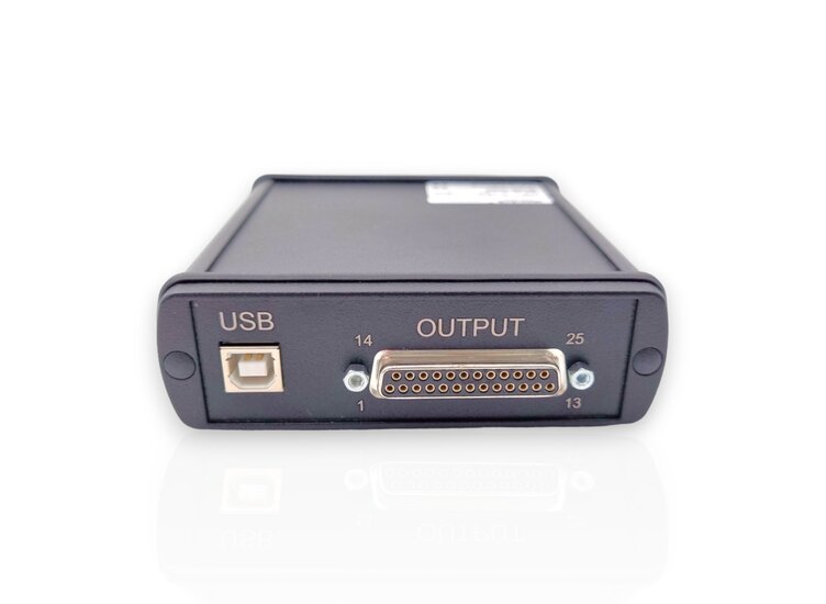 4-channel measurement amplifier with usb port for sensors with strain gages