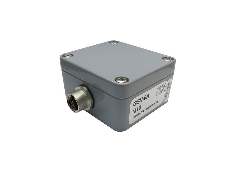 analog amplifier in aluminum housing for sensors with strain gauges. Analog output configurable; sampling frequency is 10Hz ... 25kHz, input sensitivity adjustable 0.1 mV / V ... 8 mV / V