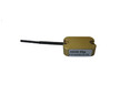 acceleration sensor, 100 g, 0 Hz...800 Hz, accuracy class 1, 30mm x 22mm x 15mm, output signal 2,5 Volt ±2 Volt, 3m cable