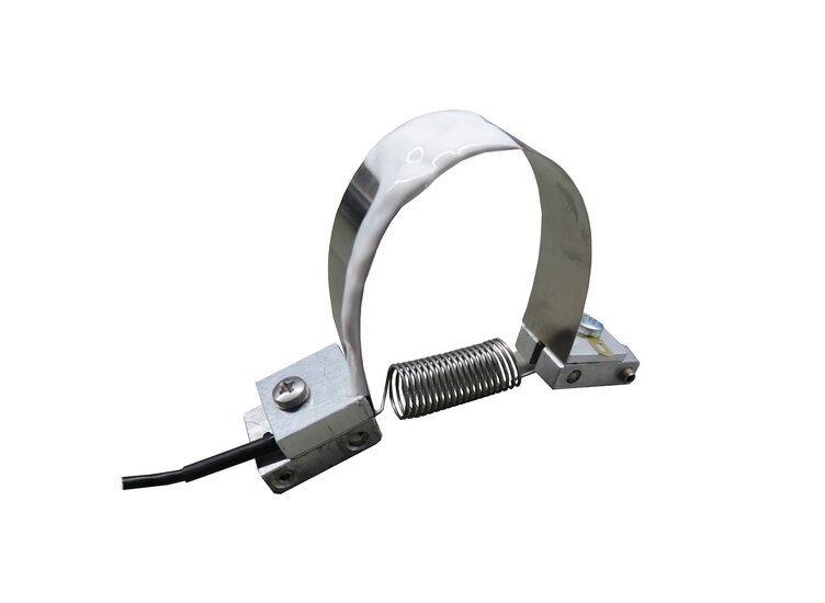 Crack sensor, 5mm, accurcy class 1, 70mm x 40mm x 15mm, 3m connection cable