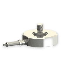 Force sensor for tensile force and compressive force with the measuring ranges 10 kN ... 50 , dimensions ø90mm x 50mm, 3m connection cable / M12 circular connector