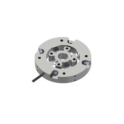 3-axis force/torque sensor, accuracy class 0,1; Ø 70mm x 12mm; 3m connection cable