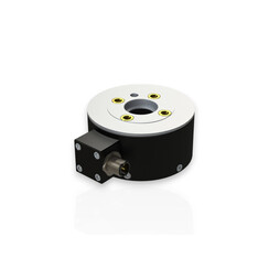 6-axis force- torque sensor with measuring range of 100N/10Nm in the dimensions of Ø 80 mm x 40 mm, with integrated elektronic GSV-6 CAN Bus. 6D Force sensor made in Germany order now directly at the manufacturer!