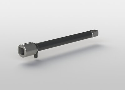 Torque sensor, 15Nm ... 600Nm, accuracy class 1%, 101,5mm x Ø 20mm ...200 mm x Ø43 mm, outer and inner square  1/4
