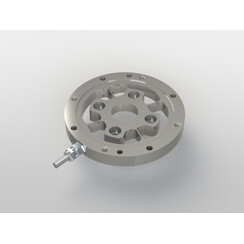 Torque sensor, 5 Nm ... 50Nm, accuracy class 0,1; Ø 110mm x 13mm, 3m cable