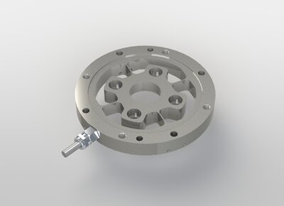 Torque sensor, 5 Nm ... 50Nm, accuracy class 0,1; Ø 110mm x 13mm, 3m cable
