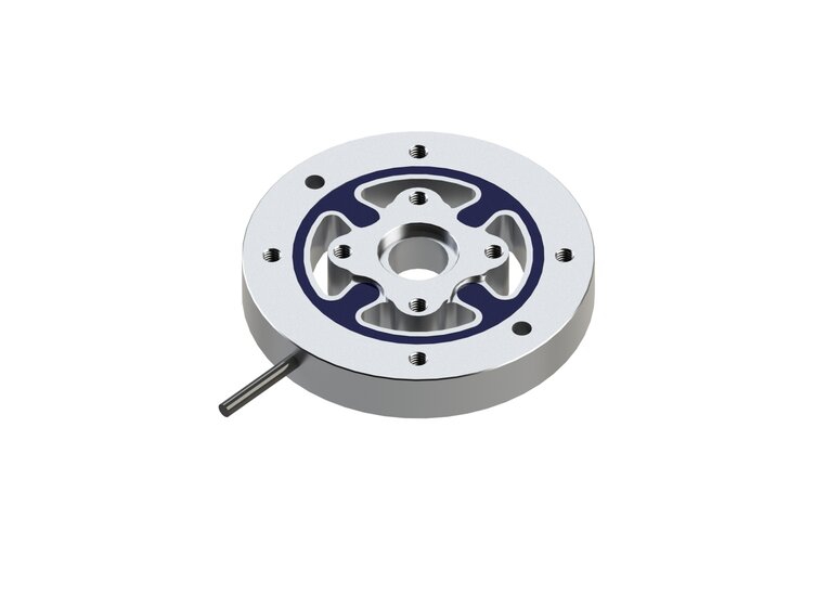 Torque sensor, 2 Nm ... 10 Nm, accuracy class 0,1; Ø 70mm x 10mm 2m cable